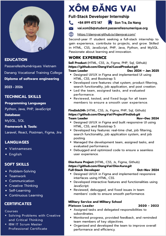 Ảnh CV